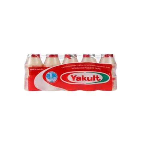 Yakult Probiotics Cultured Milk 5 X 80ml Shopee Philippines