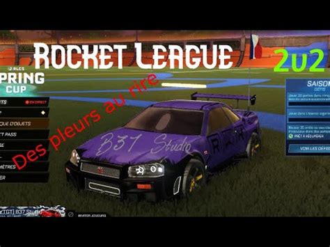 On est passer par toute les émotion Ft Erwanoff 2v2 Rocket League