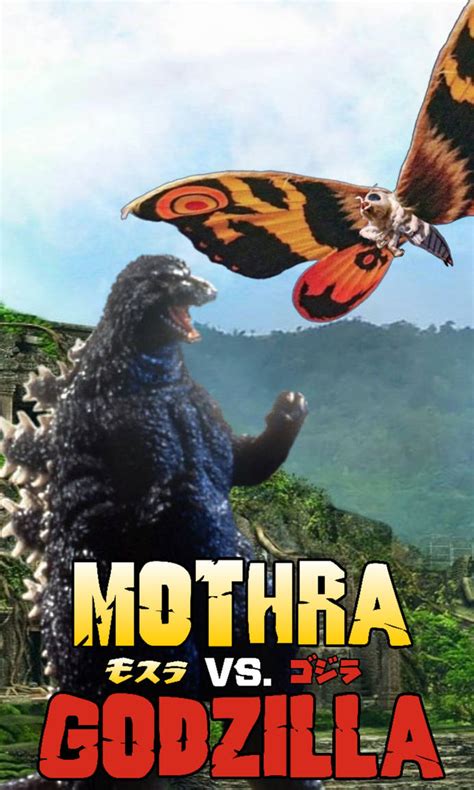 Godzilla vs mothra by tyrant2054 on DeviantArt