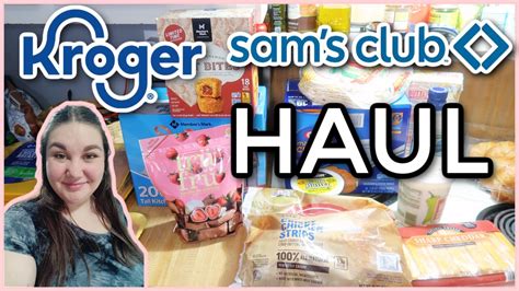 Sam S Club Kroger Haul Monthly Sam S Club Stock Up Haul Meat