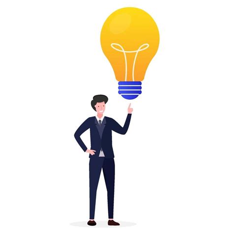 Illustration Of Entrepreneurs Gets Bright Ideas 2416433 Vector Art At