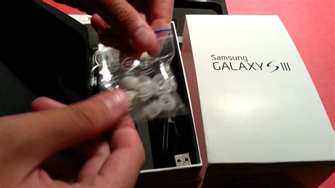 Samsung Galaxy Siii Unboxing Youtube