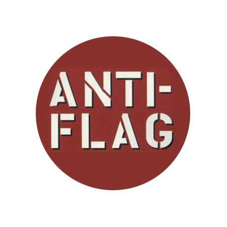 Anti-Flag Logo-Button