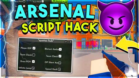 Arsenal Script Hack Exploit Gui Aimbot Kill All Silent Aim More