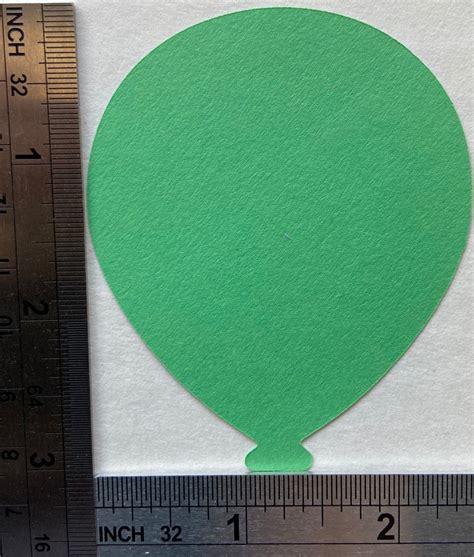 Balloon Assorted Color Creative Cut Outs 3