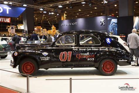 Rétromobile les photos des Peugeot 203 et 403 du Tour Auto 2016