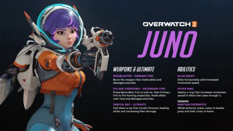 Juno Lhéroïne De La Saison 12 Doverwatch 2 Gamingdeputy France