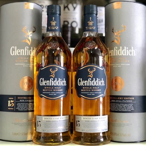 1l Glenfiddich 15 De Distillery Edition Cask Strength Not Solera 51