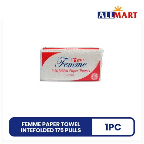 Femme Paper Towel Interfolded Pulls Lazada Ph