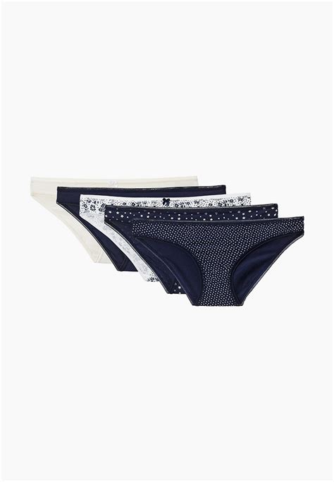 Трусы 5 шт. Marks & Spencer LOW RISE, цвет: бежевый, MA178EWMUJA3 ...