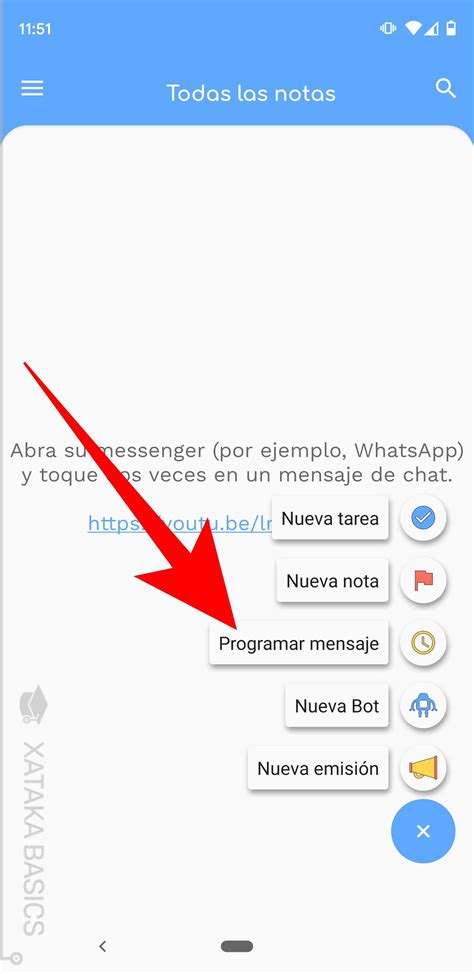 WhatsApp cómo programar mensajes