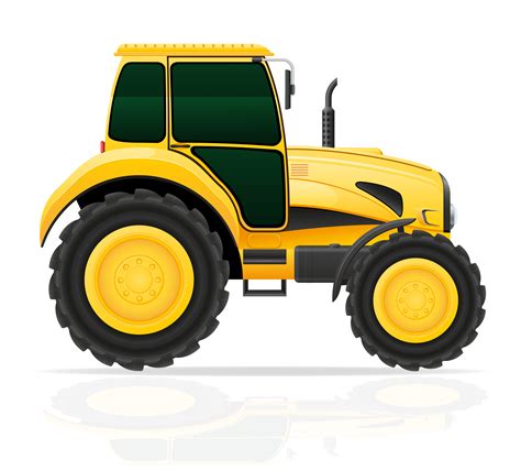 Cartoon Drawing Of A Tractor