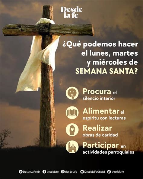 Gu A Completa Para Vivir La Semana Santa