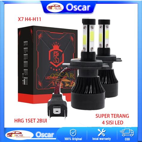 Jual Pcs Lampu Led Depan Mobil X H H Lampu Utama Mobil Super