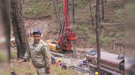 Vertical Drilling Begins In Uttarkashi Tunnel To Rescue Trapped Workers India News Business