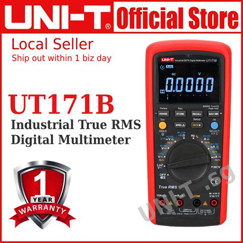 Uni-T UT171B UT171C True RMS Digital Multimeters | Shopee Singapore