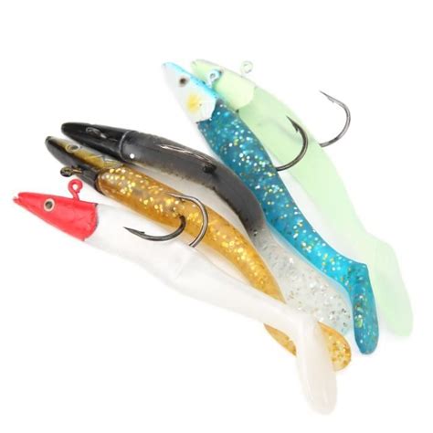 Akozon ensemble de leurres de pêche Kit de leurres de pêche souples Kit