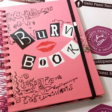 Agenda Burn Book Gatti Pazzi