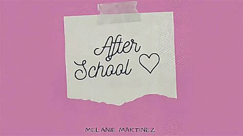 Melanie Martinez Notebook After School EP YouTube