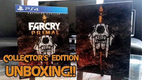 Far Cry Primal Collector S Edition Unboxing Tantalus Podcast Youtube