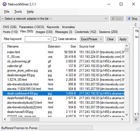 Enable file extraction from PCAP with NetworkMiner in six steps ...