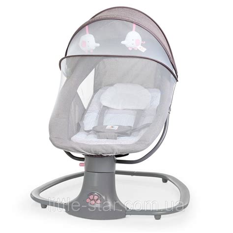 Укачивающий центр шезлонг Bambi 8106 mastela для новорожденных, бежевый ...