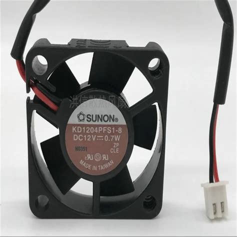 Original Sunon Kd Pfs Cm V W Two Wire Cooling Fan