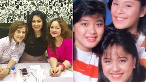 Triplets Manilyn Reynes Sheryl Cruz Tina Paner Reunite Mika Dela