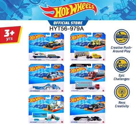 Hot Wheels Track Fleet Ast รถบรรทกพวง ฮอตวลส HYT A ML Shopee Thailand