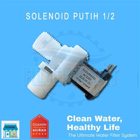 Jual Selenoid Solenoid Valve Plastik V Drat X Drat X