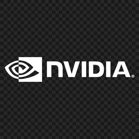 HD Nvidia White Logo Transparent Background | Citypng