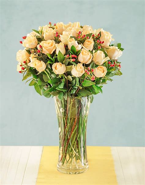 Yellow Roses Sympathy Arrangement - The Cape Town Florist