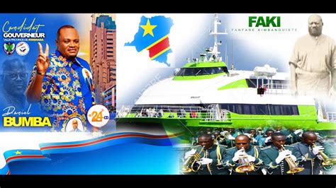 CONGO NA BISO N 13 BATEAUX KIMBANGUISTE PROJETS GOUVERNEUR DANIEL