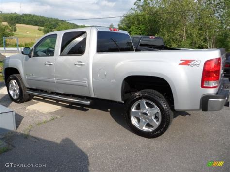 2012 Quicksilver Metallic Gmc Sierra 2500hd Slt Crew Cab 4x4 66616122 Photo 1