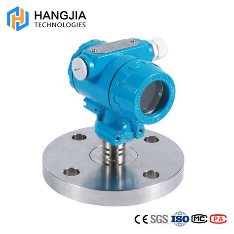 Mpa Two Wire Field Display Flange Diaphragm Pressure Transducer