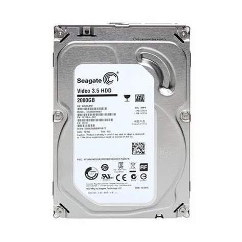 Hdd Sata Seagate Internal Hard Drive Storage Capacity 2000 Gb At Rs 5000 In Mumbai