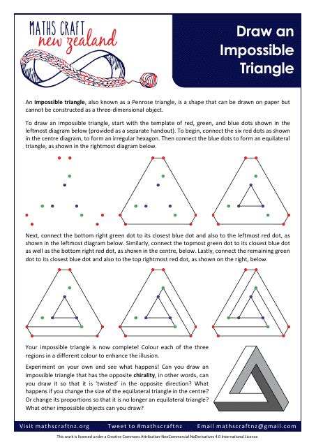 Impossible Triangle Download Printable PDF | Templateroller