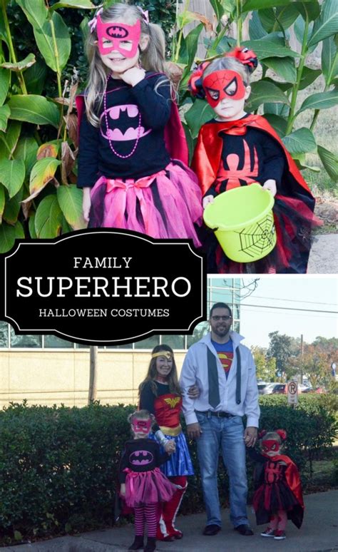 Family Superhero - Halloween Costumes