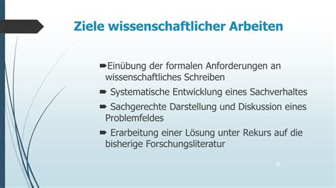 PPT Einführung in das wissenschaftliche Arbeiten der Germanistik