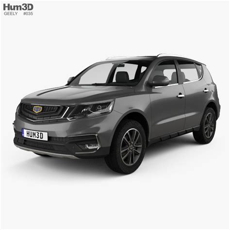 Geely Vision SUV 2022 3D model - Vehicles on Hum3D