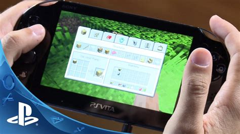 Minecraft PS Vita Edition Out Now, Hands-on Video – PlayStation.Blog