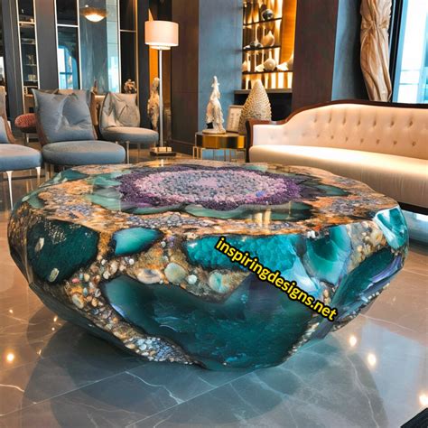 These Giant Geode Coffee Tables Are Stunning And Probably Insanely