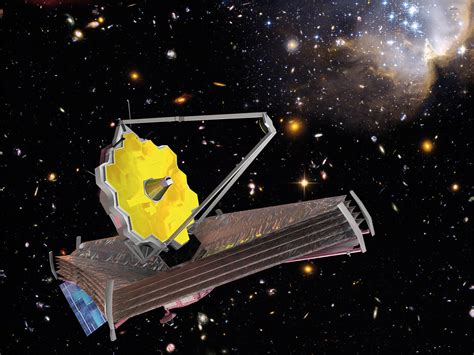 ESA - Artist representation of the JWST 