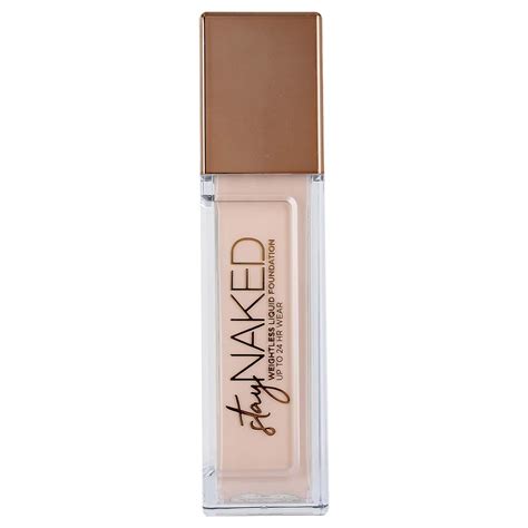 Urban Decay Stay Naked Weightless Liquid Foundation Long Wearing Matte Finish Medium Coverage