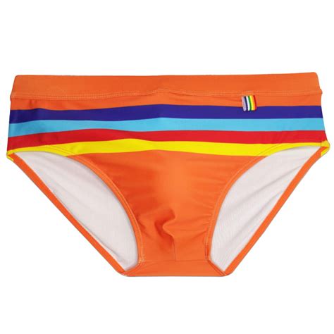 Men Swimwear Bikini Low Rise Quick Dry Swim Briefs Surfing Training Swimsuit Bikini Drawstring