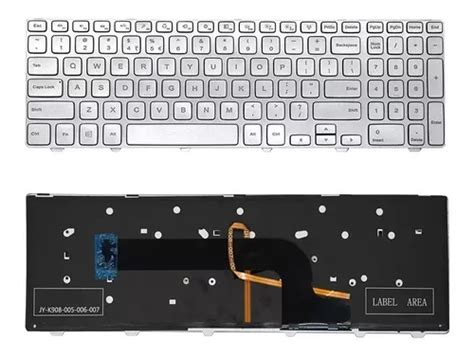 Teclado Dell Insp 15 7000 7537 7737 C8x88 P36f Iluminado Ing Envío gratis