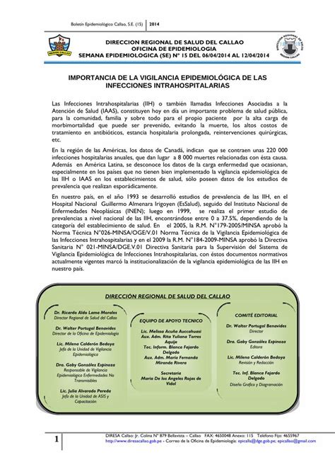 PDF IMPORTANCIA DE LA VIGILANCIA EPIDEMIOLÓGICA PDF filelas