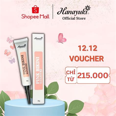 Kem Dưỡng Hồng Bikini Pink Bikini Hanayuki Chính Hãng 30g Shopee Việt Nam