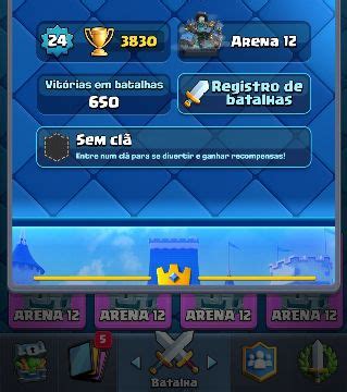 CONTA CLASH ROYALE ANTIGA Clash Royale GGMAX