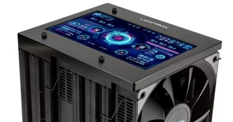 Новый башенный кулер с 6-дюймовым экраном и HDMI от Lamptron | Пикабу